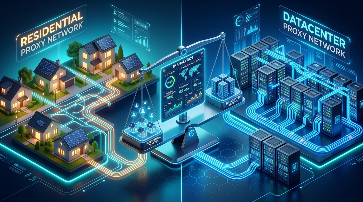 Residential vs. datacenter vs. mobile proxies: the 2026 enterprise selection guide